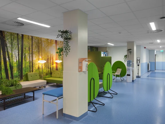 Siedleckie Centrum Onkologii odnowione z farbami Tikkurila
