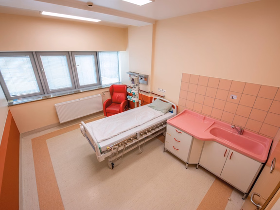 Centrum Zdrowia Dziecka w Warszawie malowane farbami Tikkurila